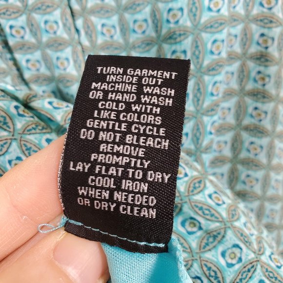 ❤ Zac & Rachel Sleeveless Top Turquoise Size S - Picture 5 of 7